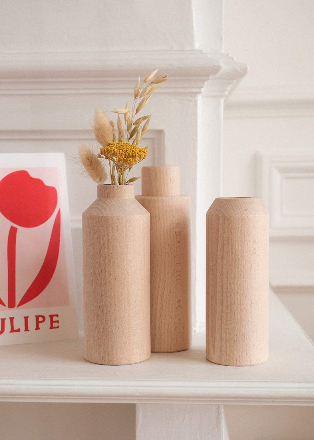 Trio de vases
