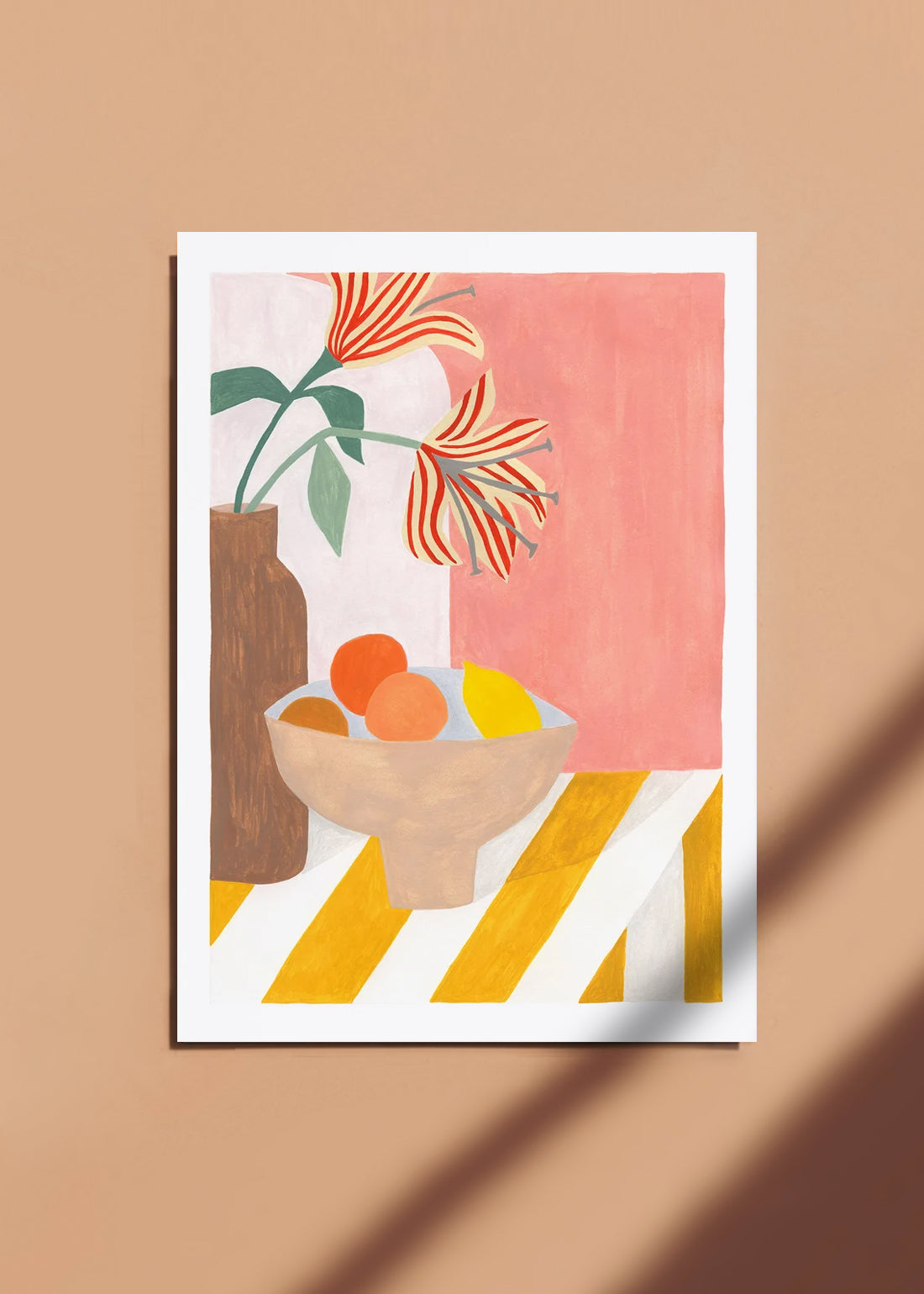 Affiche Lilies still life
