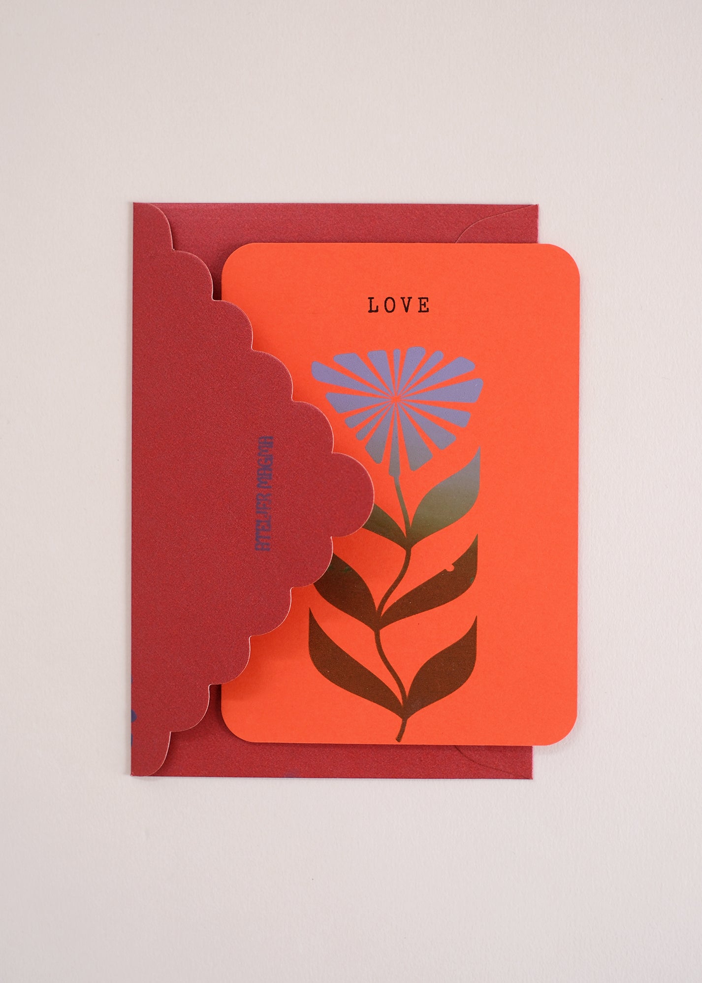 Carte flower lover