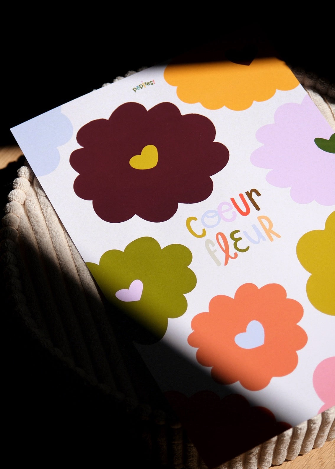 Cœur fleur