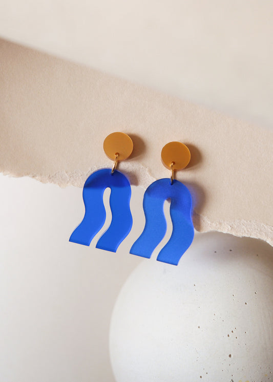 Boucles bleu spectral