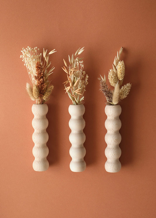 Soliflores muraux arrondis