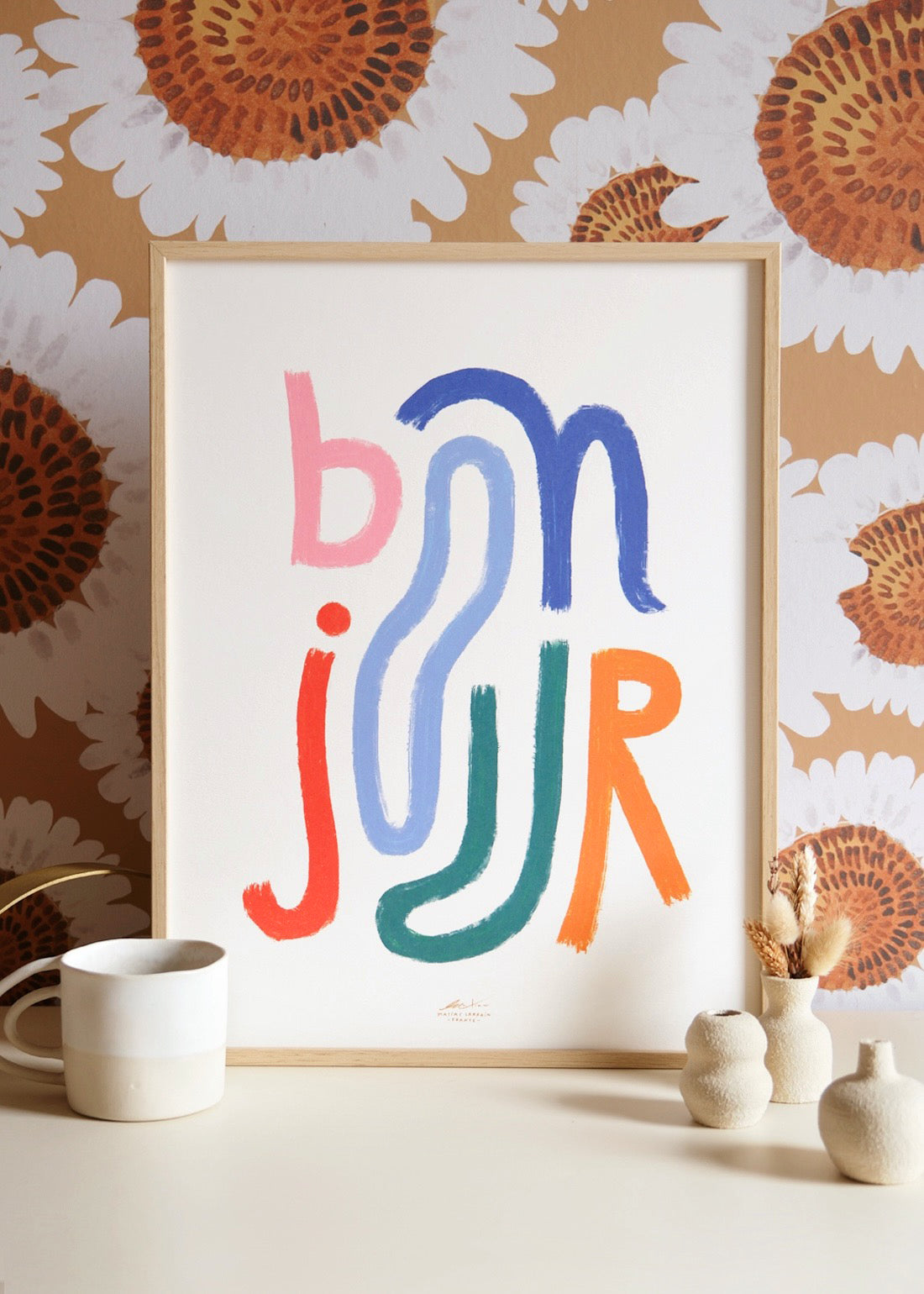 Affiche Bonjour