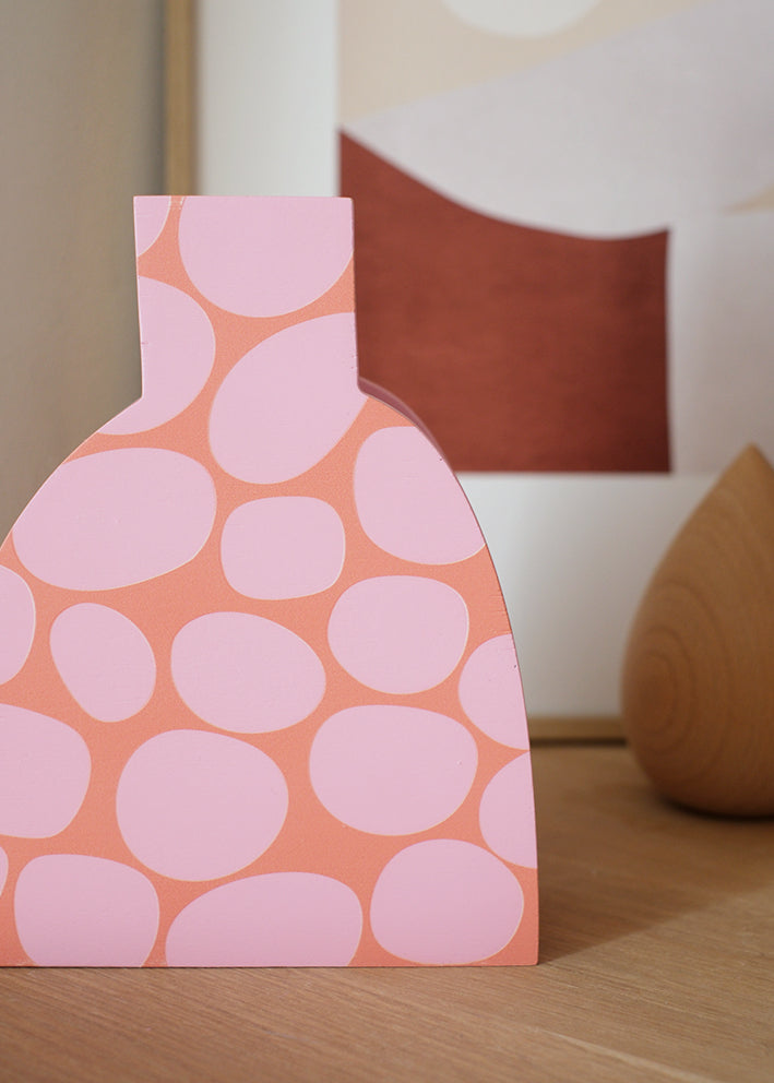Vase à pois