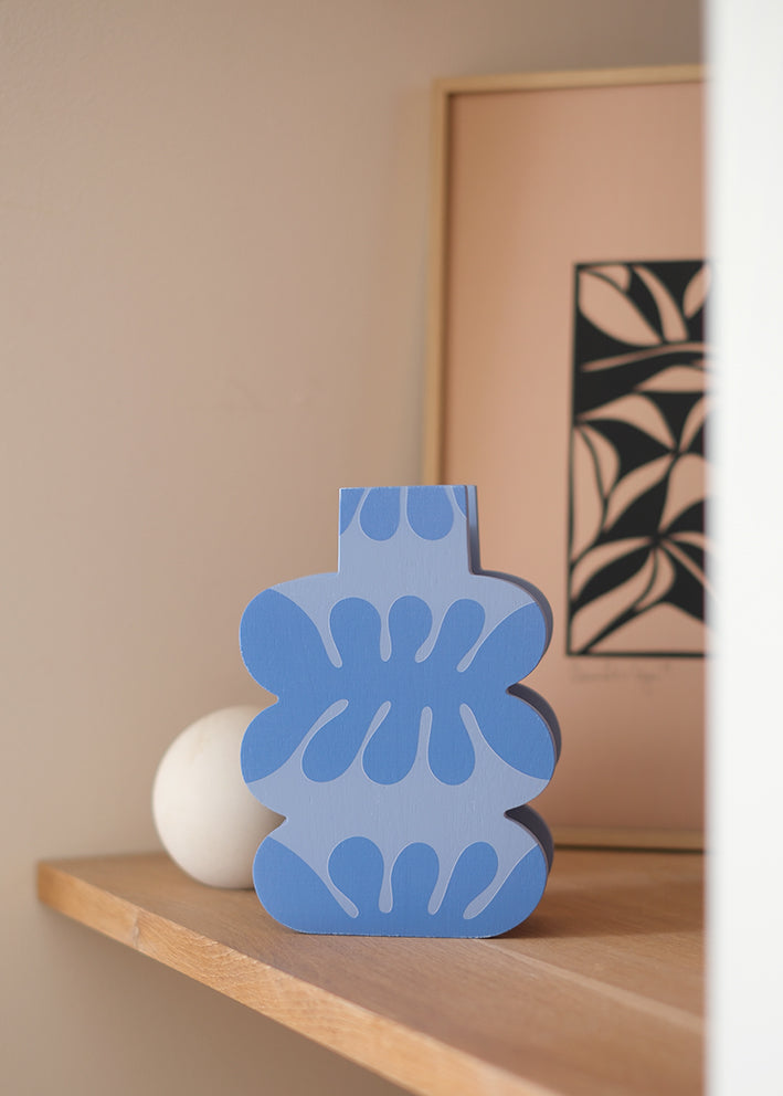 Vase nuage / Bleu