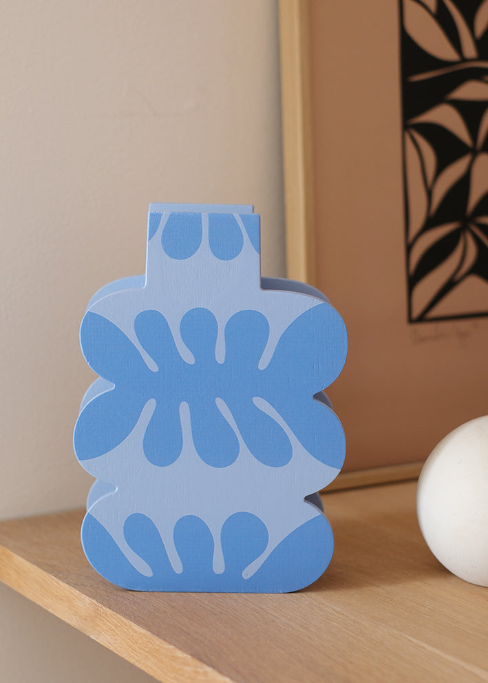 Vase nuage / Bleu