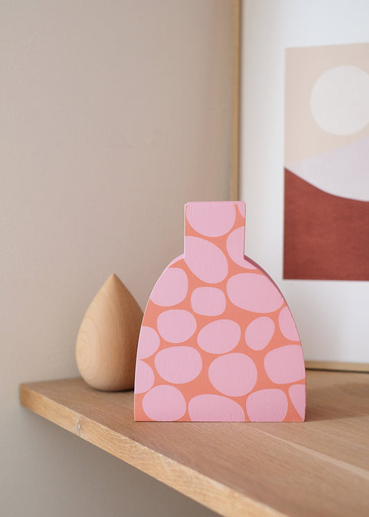 Vase à pois