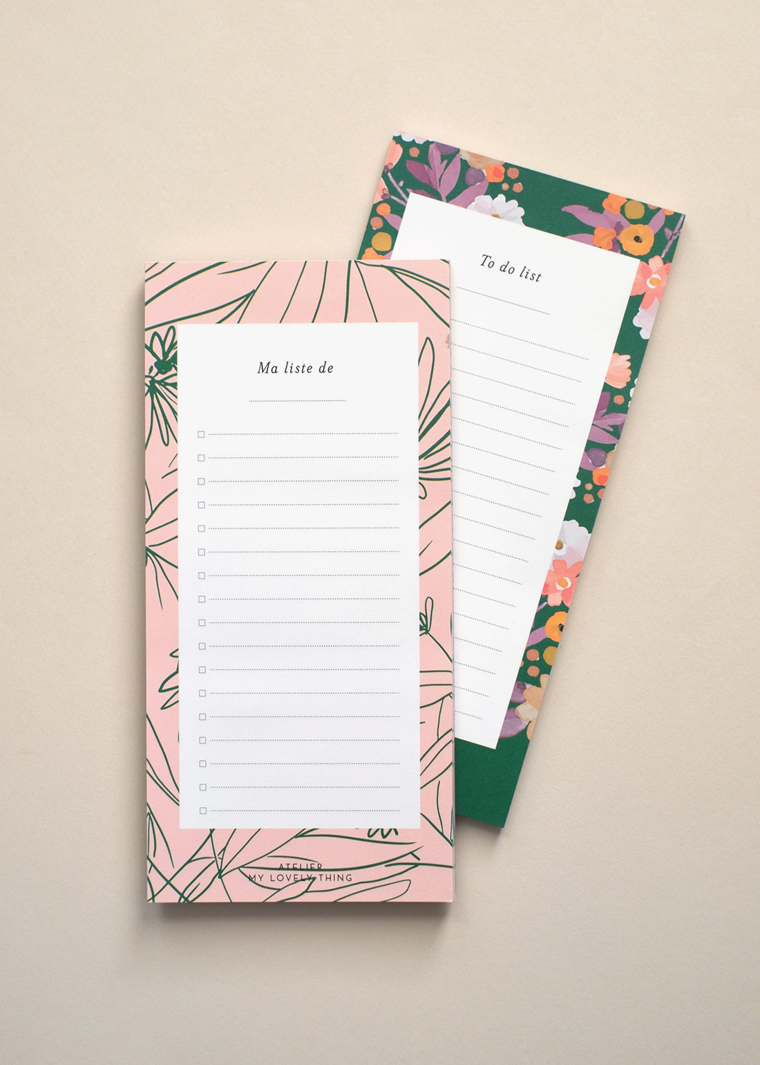 Bloc Notes Green