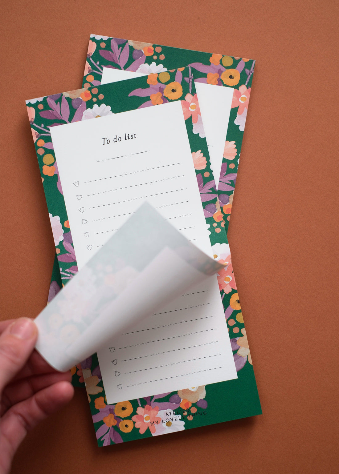 Bloc Notes Green