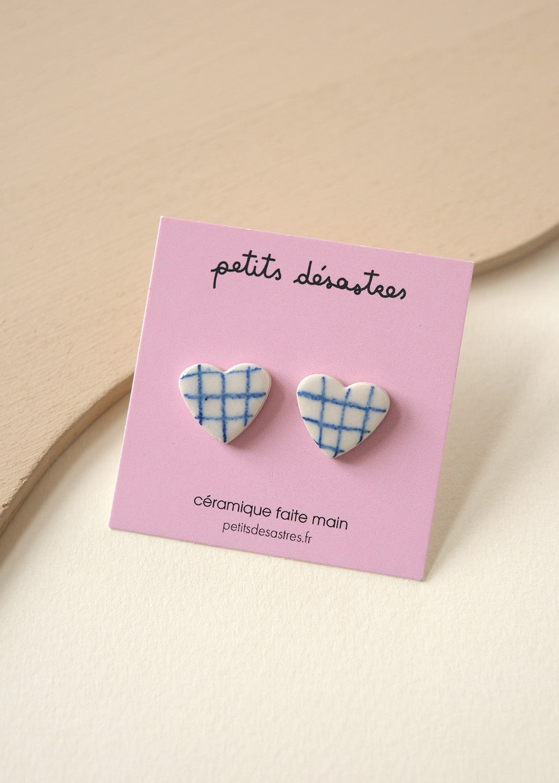 Boucles cœur ligné