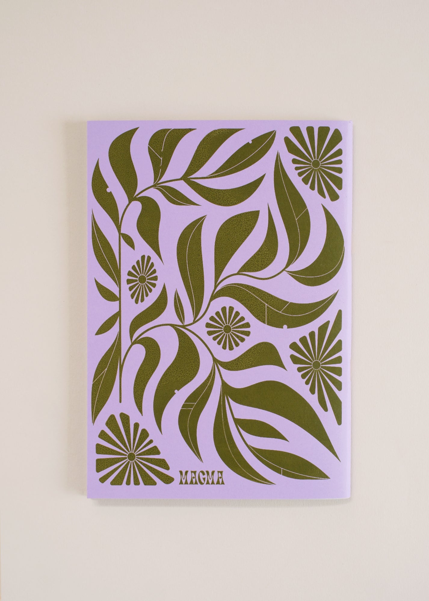 Cahier Flower lover Lila