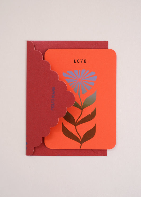 Carte flower lover
