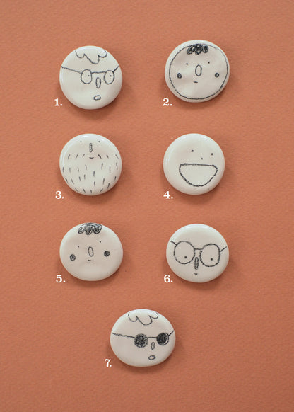 Broche bonhomme