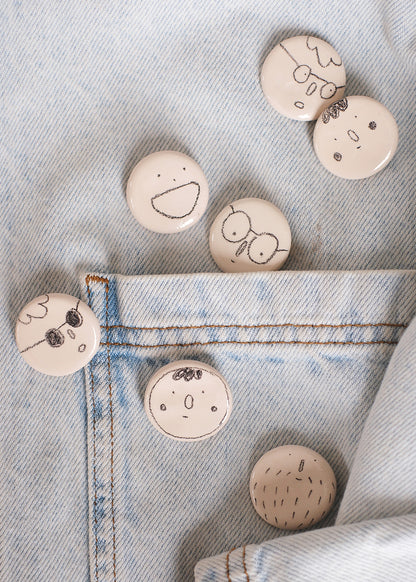 Broche bonhomme