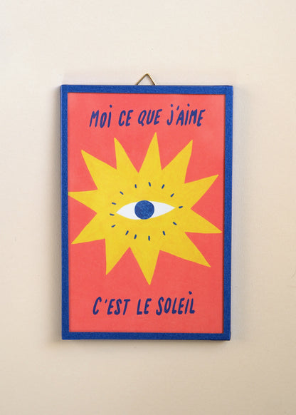 Mini cadre Soleil