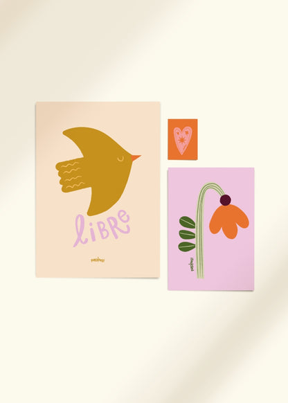 Libre, le trio