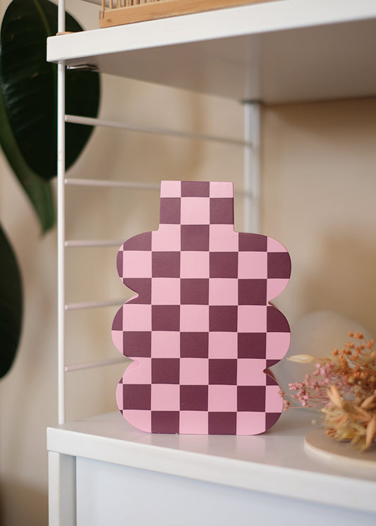 Vase nuage / rose