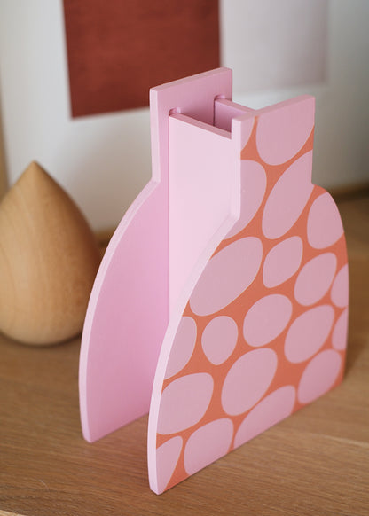 Vase à pois